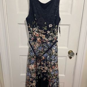 Gabby skye fit flare dress